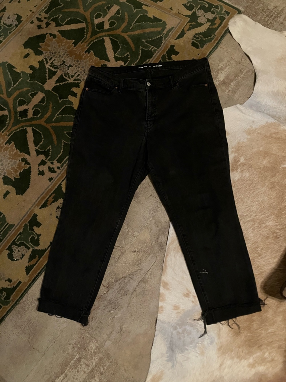 Old Navy Black Boyfriend Jeans